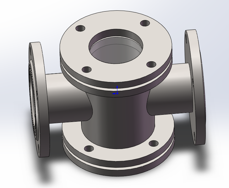 法蘭葉輪可視流量指示器